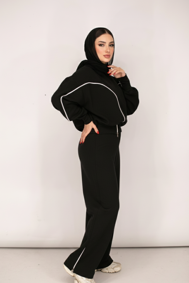 Chic Black Women's Suit