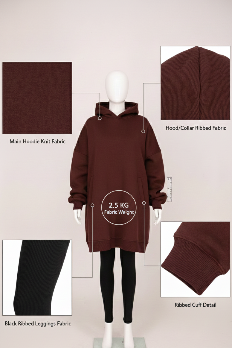 Long Cozy Hoodie