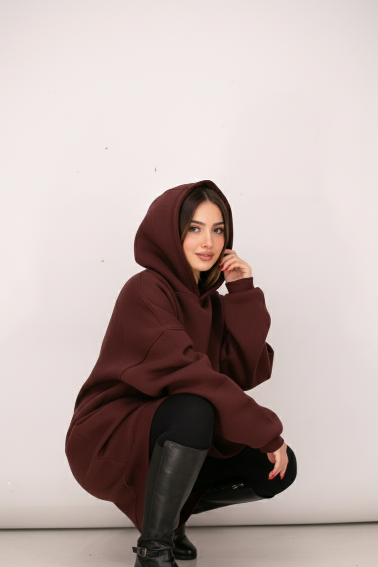 Long Cozy Hoodie