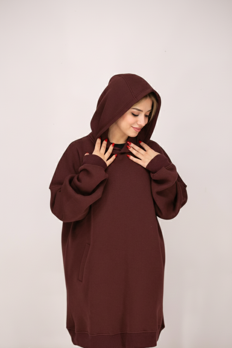 Long Cozy Hoodie