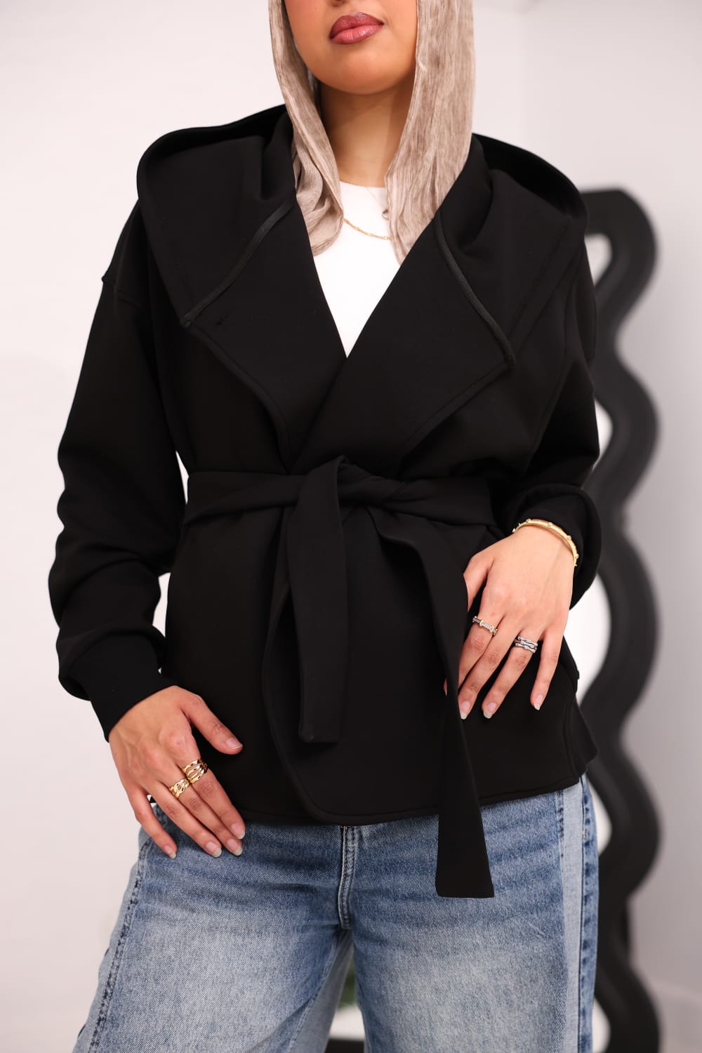 Black Modest Jacket